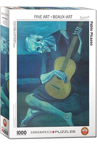 Eurographics Puzzle 1000 piese - Pablo Picasso: The Old Guitarist (Eurographics-6000-5852)