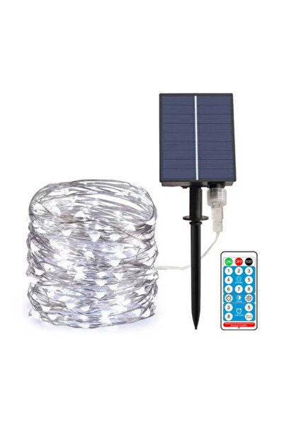 Vivendo Vivendo® Solar String Lights Copper 30m, 300 MiniLED, 8 Programs, Rem...