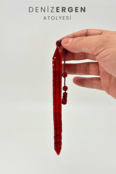 DENİZ ERGEN Zaza Sallamalık Balık Model Üst Düzey Sıkma Kehribar Bakalit Tesbih
