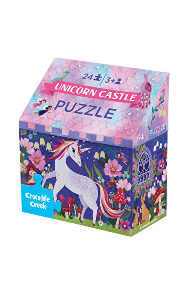 Crocodile Creek Puzzle - 24 Parça - Unicorn Kalesi