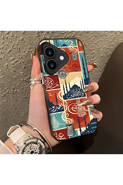 Hontinga حافظة هاتف من السيليكون متوافقة مع iPhone 16، ذات حافة صلبة ومضادة ل...