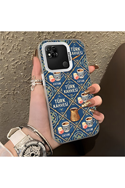 Hontinga Redmi 9C Compatible Silicone Edge Hard Back Anti-Fall Phone Case wit...