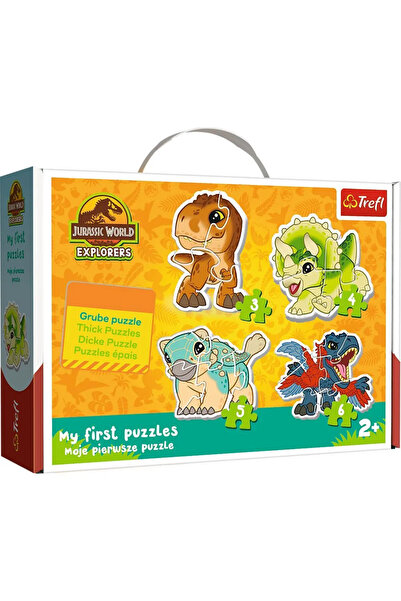 Trefl Puzzle clasic Jurassic World pentru bebeluși, 18 piese