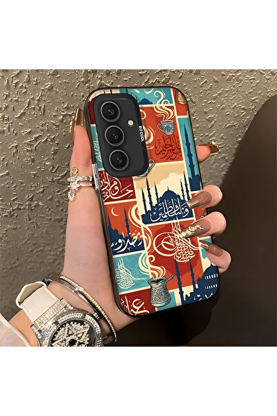 Hontinga حافظة هاتف سامسونج جالاكسي S24 بلس متوافقة مع الحواف السيليكونية وال...