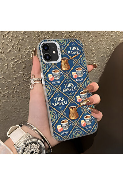 Hontinga iPhone 12 Compatible Silicone Edge Hard Back Anti-Fall Phone Case wi...