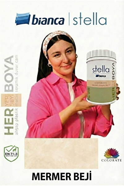 Bianca Stella Mutfak Tezgahı, Fayans ve Banyo Boyası - Ahşap. Mermer, PVC Boyası