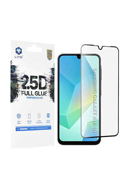 Lito 2.5D Full Glue Tempered Glass for Samsung Galaxy A16