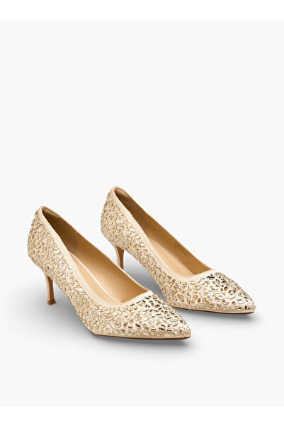 Flora Bella by Shoexpress Women Embellished Stiletto Heel Pumps