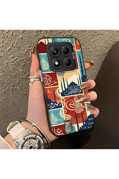 Hontinga حافظة هاتف Redmi Note 14 Pro 5G متوافقة مع الحواف السيليكونية الصلبة...