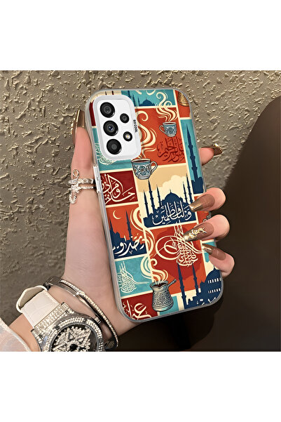 Hontinga حافظة هاتف سامسونج جالاكسي A73 متوافقة مع الحواف السيليكونية الصلبة ...