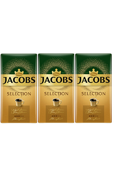 Jacobs Selection Ground Coffee 250 g - 3 pcs