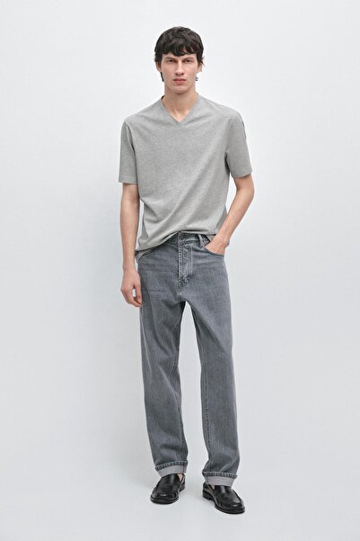 Massimo Dutti %100 pamuklu kısa kollu tişört