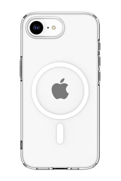 VERTEK Sheer Silicone Protective Case Compatible with Magsafe for iPhone 16e ...