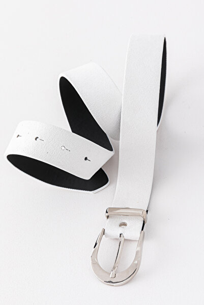 Pantastic Jeans 3.5 cm Women's Suede Waist Belt with Silver Buckle