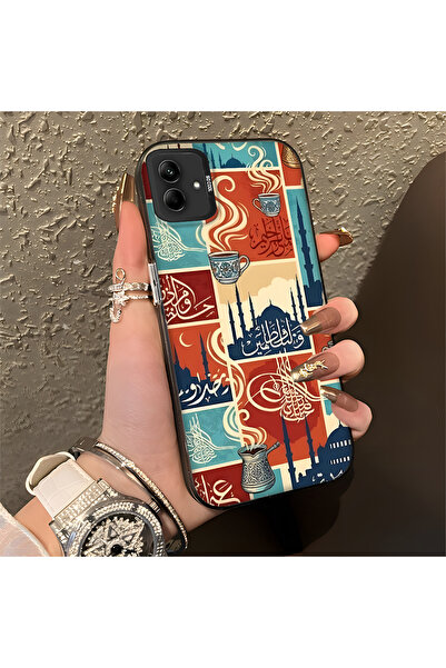 Hontinga حافظة هاتف سامسونج جالاكسي A03 متوافقة مع الحواف السيليكونية الصلبة ...