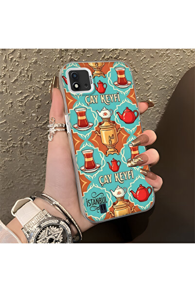 Hontinga حافظة هاتف Realme C11 2021 متوافقة مع الحواف السيليكونية الصلبة والم...