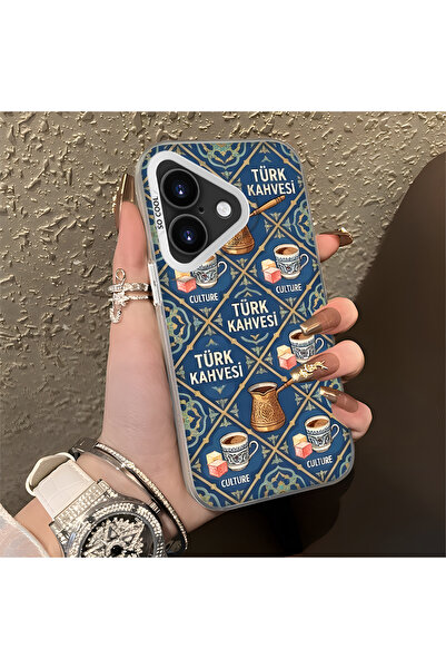 Hontinga حافظة هاتف من السيليكون متوافقة مع هاتف iPhone 16، ذات حافة صلبة ومض...