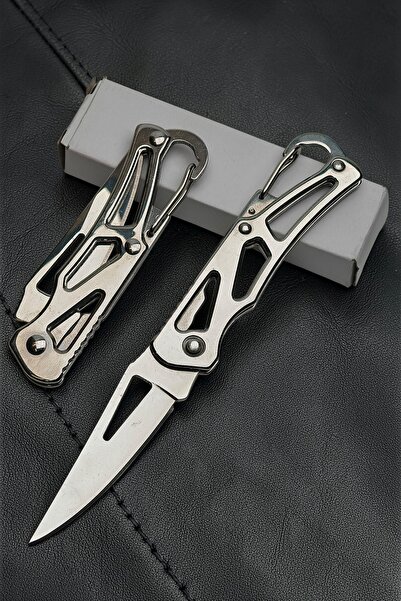 KeskinAdam41 Chrome Krom Mini Anahtarlık Hediyelik Paslanmaz Çelik Cep Çakısı...