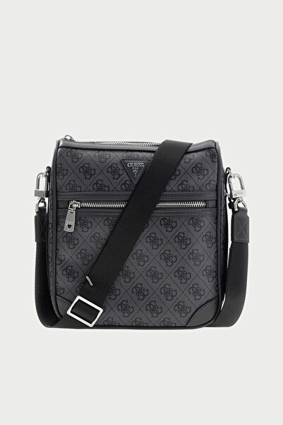 Guess Milano Crossbody Men's Black Crossbody Bag Hmmillp6217-Bth