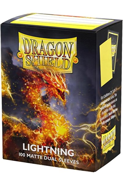 Dragon Shield Double Matte Card Case - Lightning Ailia (100)