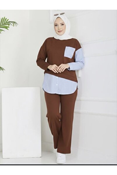 SHİROSA Garni Detailed Double Bottom and Top Set