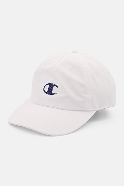Champion Women Brand Logo Adjustable Cap, White