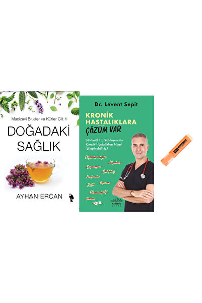 Nemesis Kitap Doğadaki Sağlık + Kronik Hastalıklara Çözüm Var / 2 Kitap Set (...