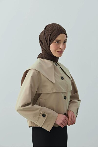 EM&FA TEKSTİL Plain Cotton Luxury Shawl