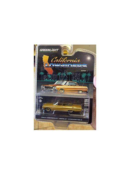 Greenlight California Lowriders 1964 Chevrolet İmpala Convertible 1/64 Model ...