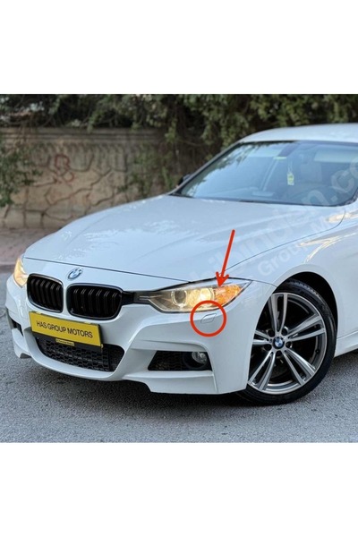 Memania Co BMW F30 F80LCI M3 Tampon -M Tech Tampon Uyumlu Far Yıkama (Fıskiye...