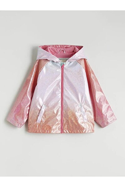 LC Waikiki Mixed Fixed Hooded Girls' Coat (S6)