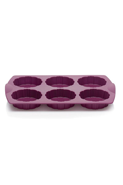 FeyzaDesign Purple Silicone Pie Mold, Practical and Stylish, Perfect for Dess...