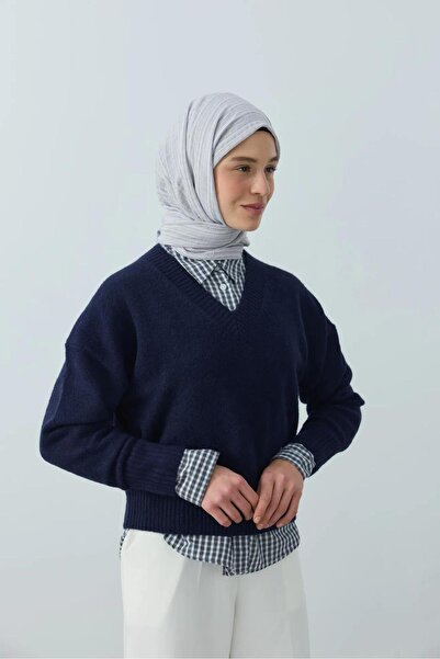 EM&FA TEKSTİL Plain Cotton Luxury Shawl