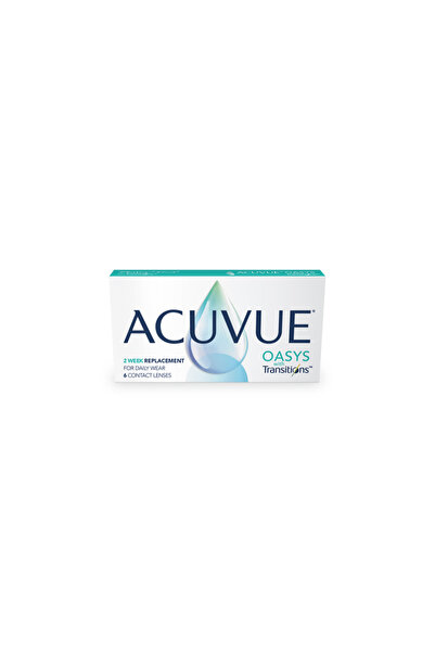 Johnson & Johnson ACUVUE OASYS Transitions (6 buc.) Dioptrie -9.00 Tip Purtar...