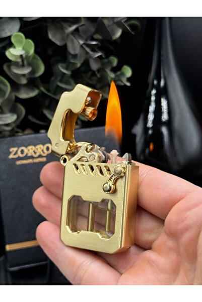 NikaŞ Zorro Marka Siyah Renk Şeffaf Yakıt Depolu Yandan Çarklı Gold Benzinli ...