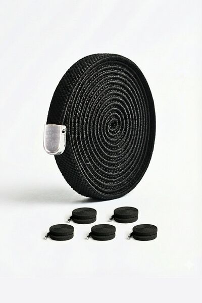 EPİK ADIM 120 cm Metal Clip Elastic Laces |   5 Pairs