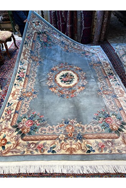 RD RAMAZAN DAĞ EL HALI SANATI El Dokuma Kabartmalı Çin Halısı Birinci Sınıf K...