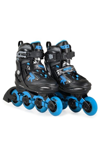 Roces Moody Blue 30-35 Adjustable Rollers, ABEC-3, Aluminum