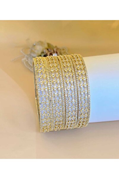 Arjwan Accessories Stunning plated bracelets with a captivating sparkle and d...