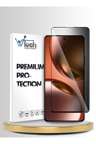 Wtech Realme GT 7 5G/Realme GT 7T 5G Premium E2E Series Privacy Full Cover Te...