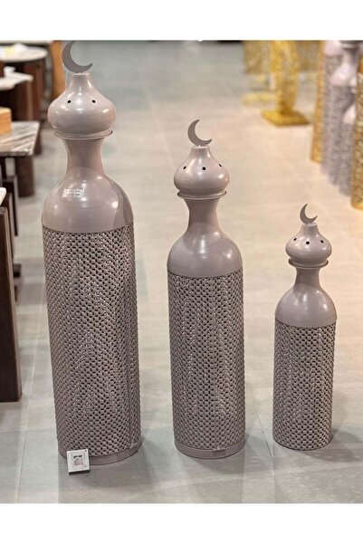 AZOZ MERCHLY Metal Decorative Vases Set of 3