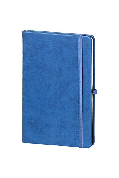 Mr.Notebook Kişiye Özel İsim Yazılı Lacivert Termo Deri Defter - Kalemlikli v...