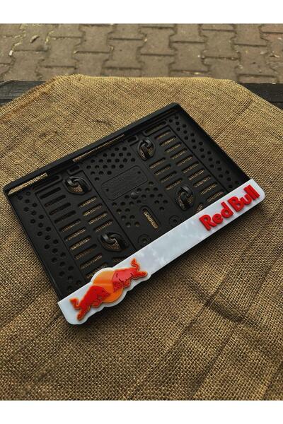 Genel Markalar 3D REDBULL Takmatik Motor Plakalık 24x15,5 Pleksi