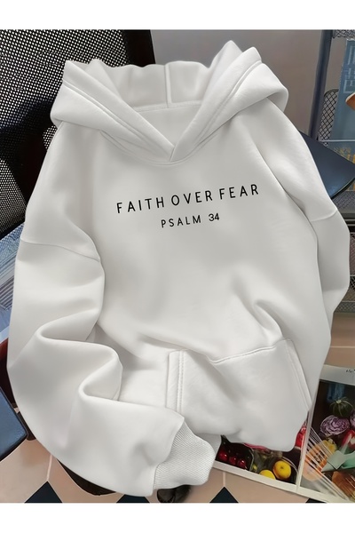 Deocept Unisex Printed Hooded Kangaroo Pocket Comfortable Fit Oversized Cut S...