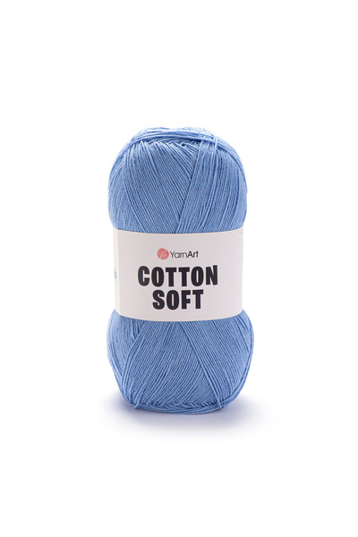 Yarnart Cotton Soft %55 Pamuk %45 Akrilik – 100 g 600 m Süper İnce Örgü İpi-1...