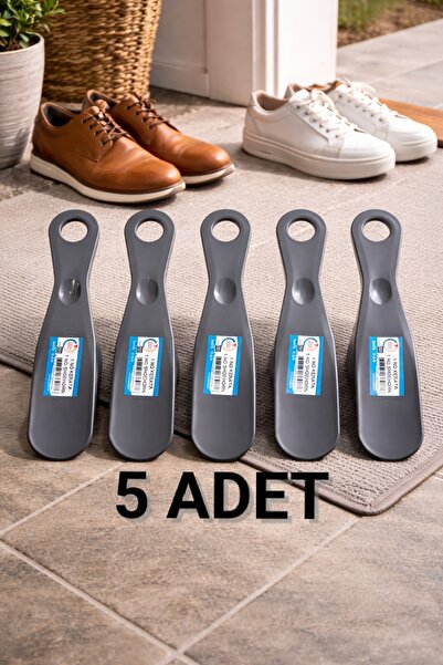miras home 5 Adet Ayakkabı Çekeceği, 17,5 cm Plastik Kerata