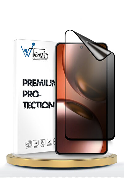 Wtech Realme GT 7 5G/Realme GT 7T 5G غطاء حماية كامل فاخر بتقنية النانو سيرام...