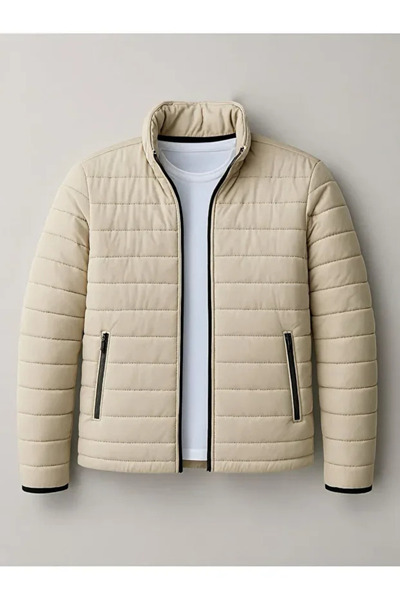 anonim Meyasu Beige New Season Elite Quality Unisex Waterproof Jacket