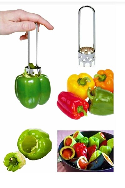 tafce Stuffed Pepper and Pumpkin Core, Stainless Steel Stuffed Core Tool