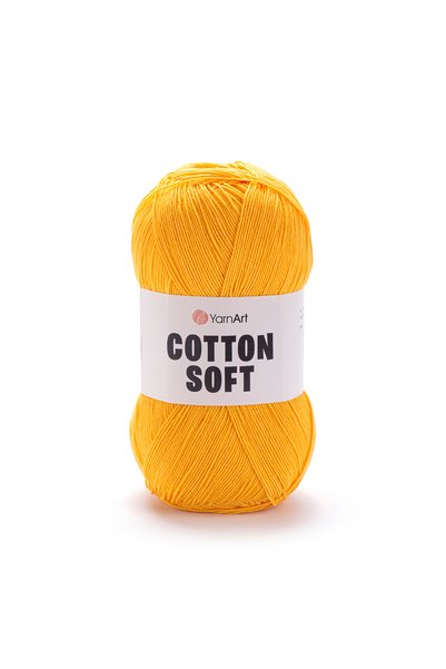 Yarnart Cotton Soft 55% Cotton 45% Acrylic – 100 g 600 m Super Fine Knitting ...